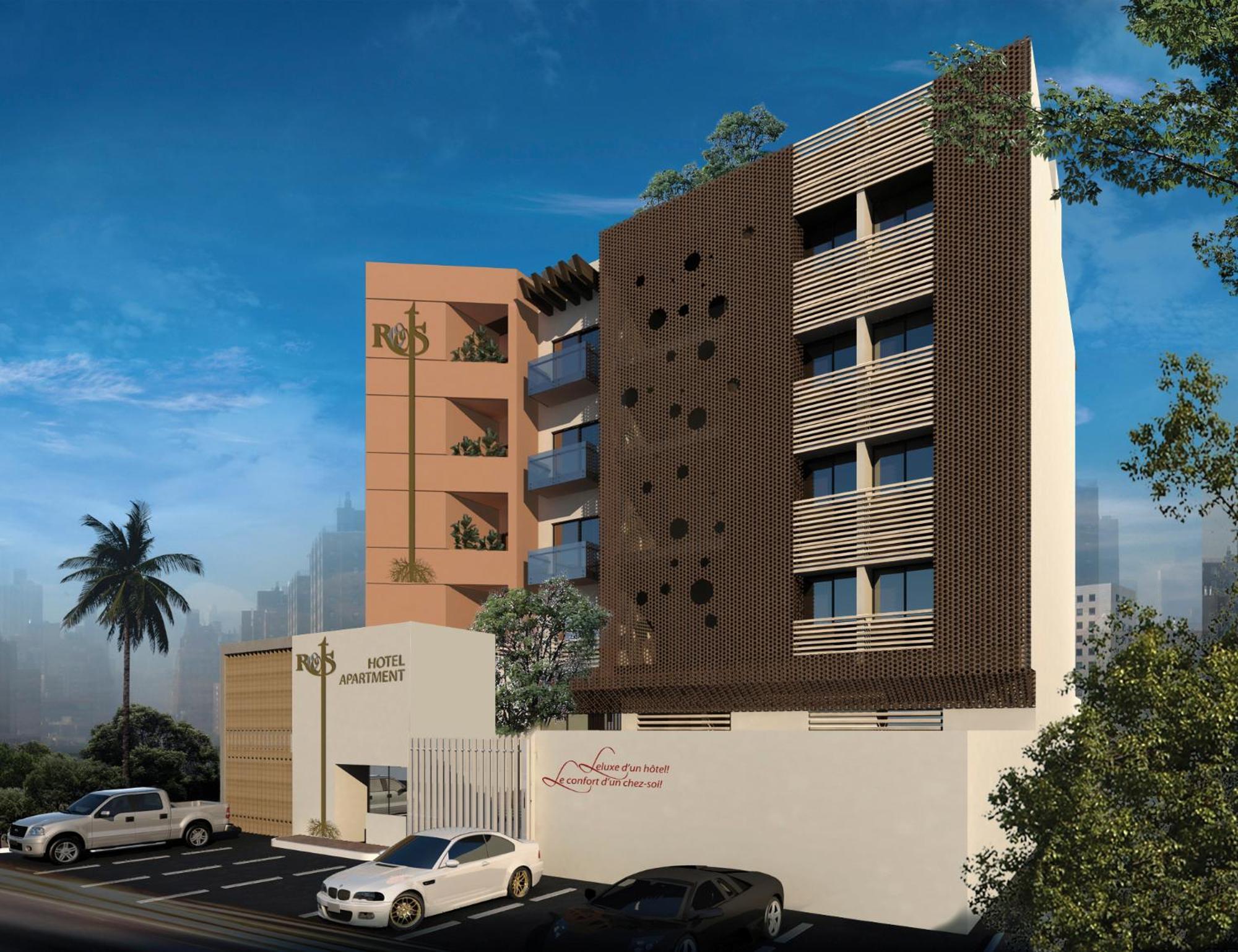 Roots Hotel Apartments Abidjan Exteriör bild